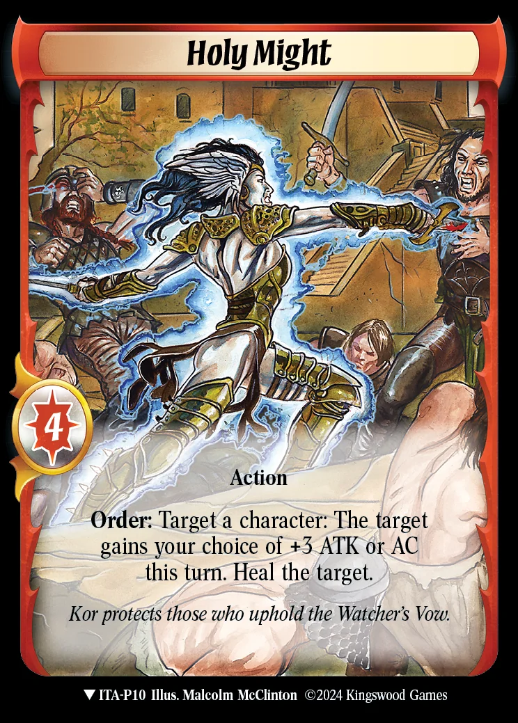 Holy Might (Extended Art)