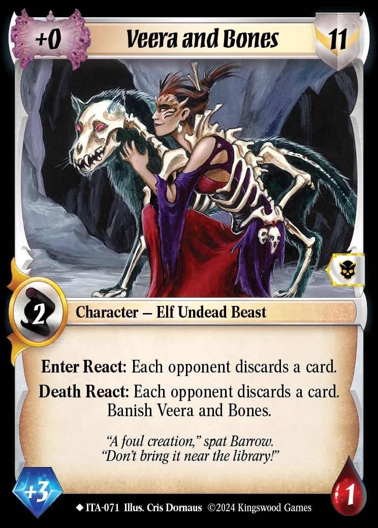 Veera and Bones