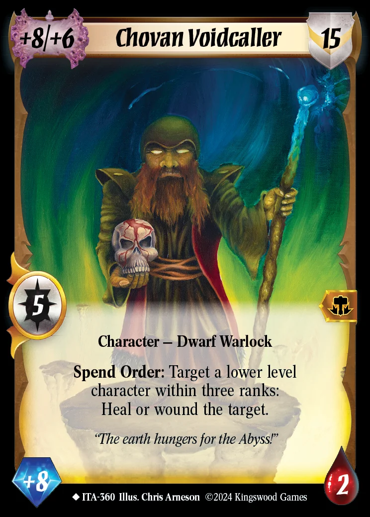 Chovan Voidcaller (Extended Art)