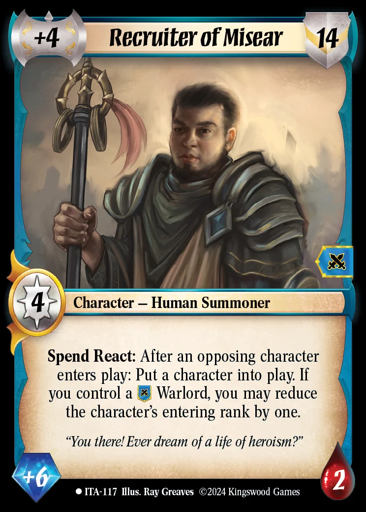Recruiter of Misear