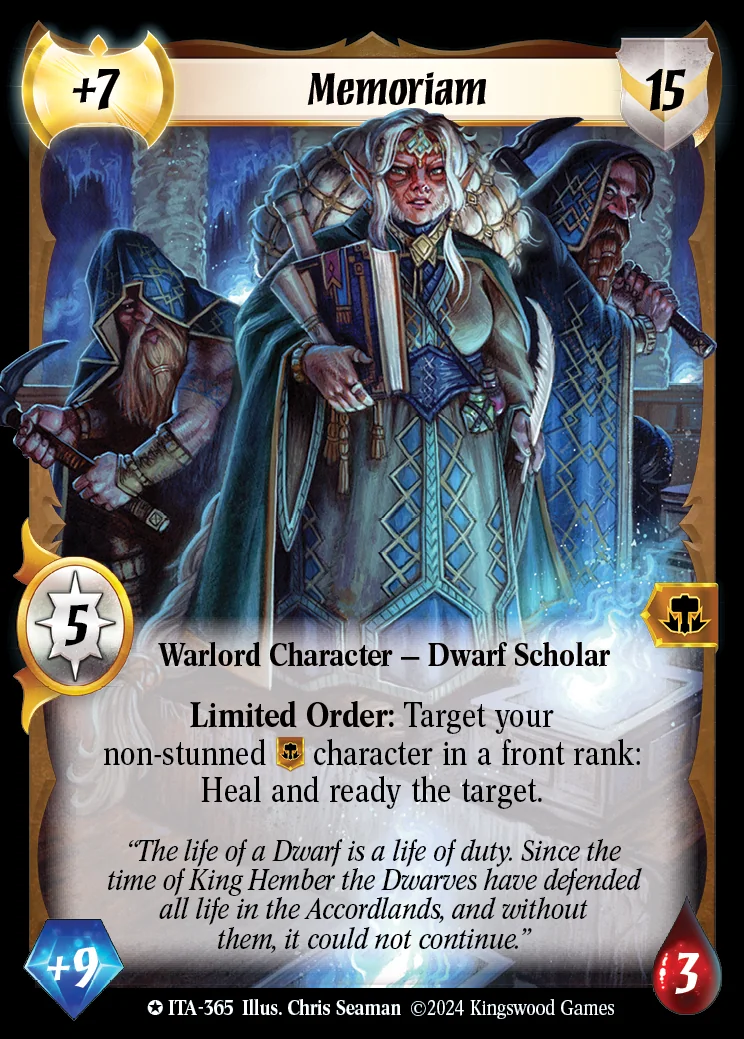 Memoriam (Extended Art)