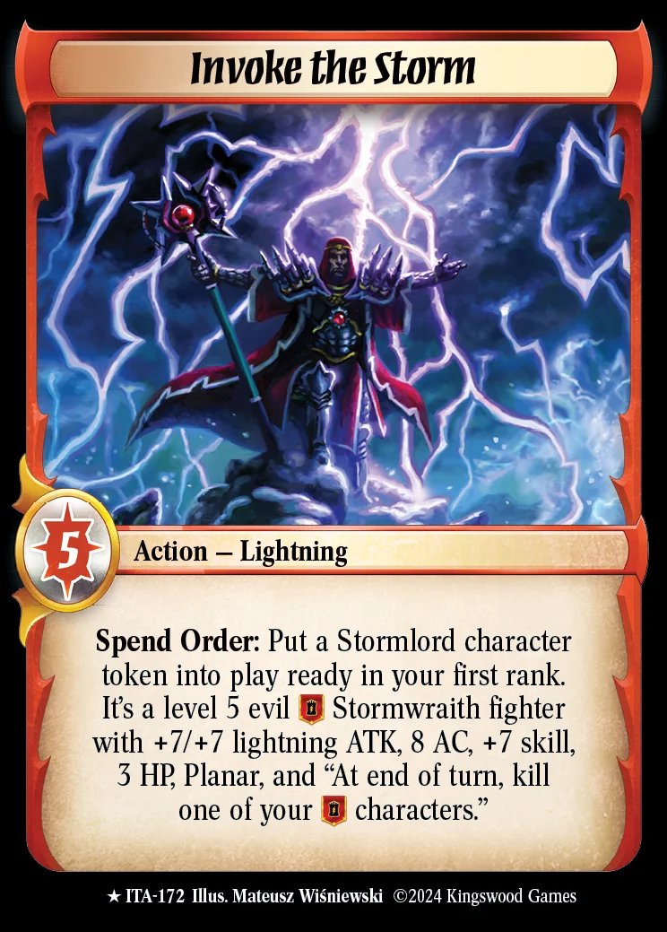Invoke the Storm