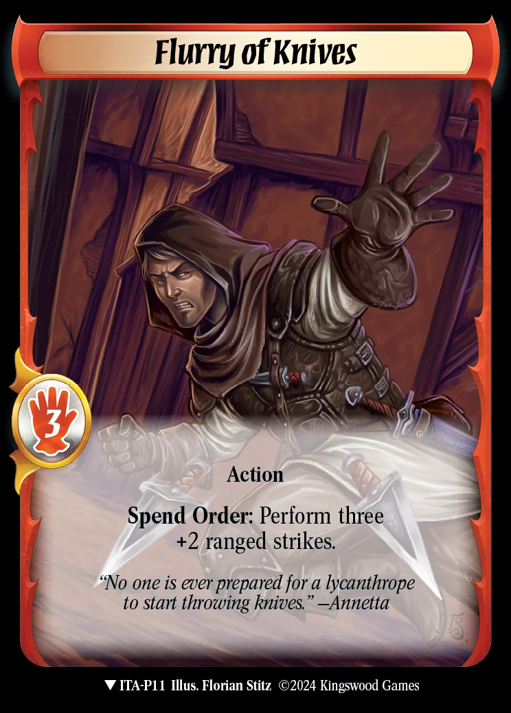 Flurry of Knives (Extended Art)