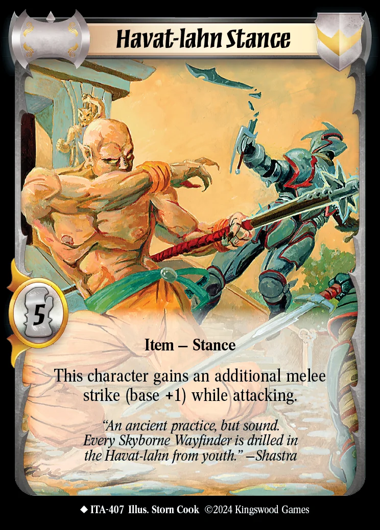 Havat-lahn Stance (Extended Art)