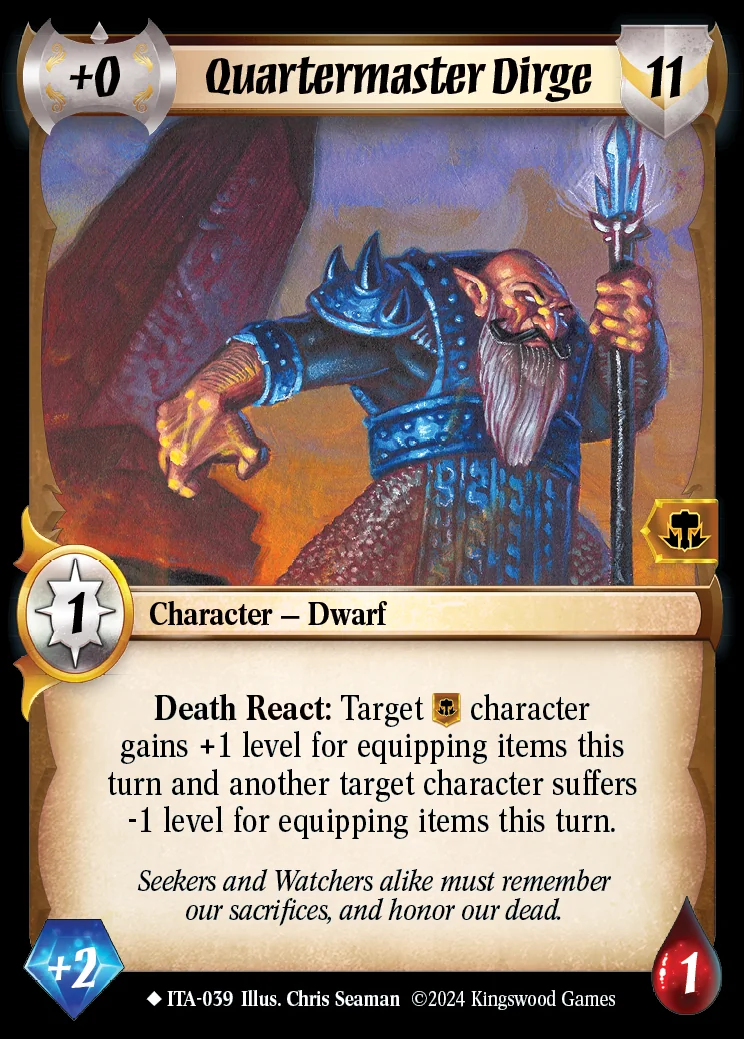 Quartermaster Dirge