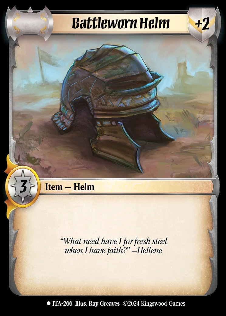Battleworn Helm