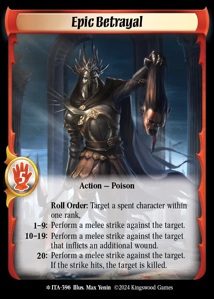 Epic Betrayal (Extended Art)