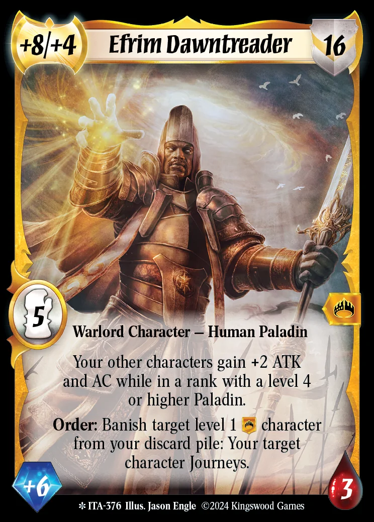 Efrim Dawntreader (Extended Art)