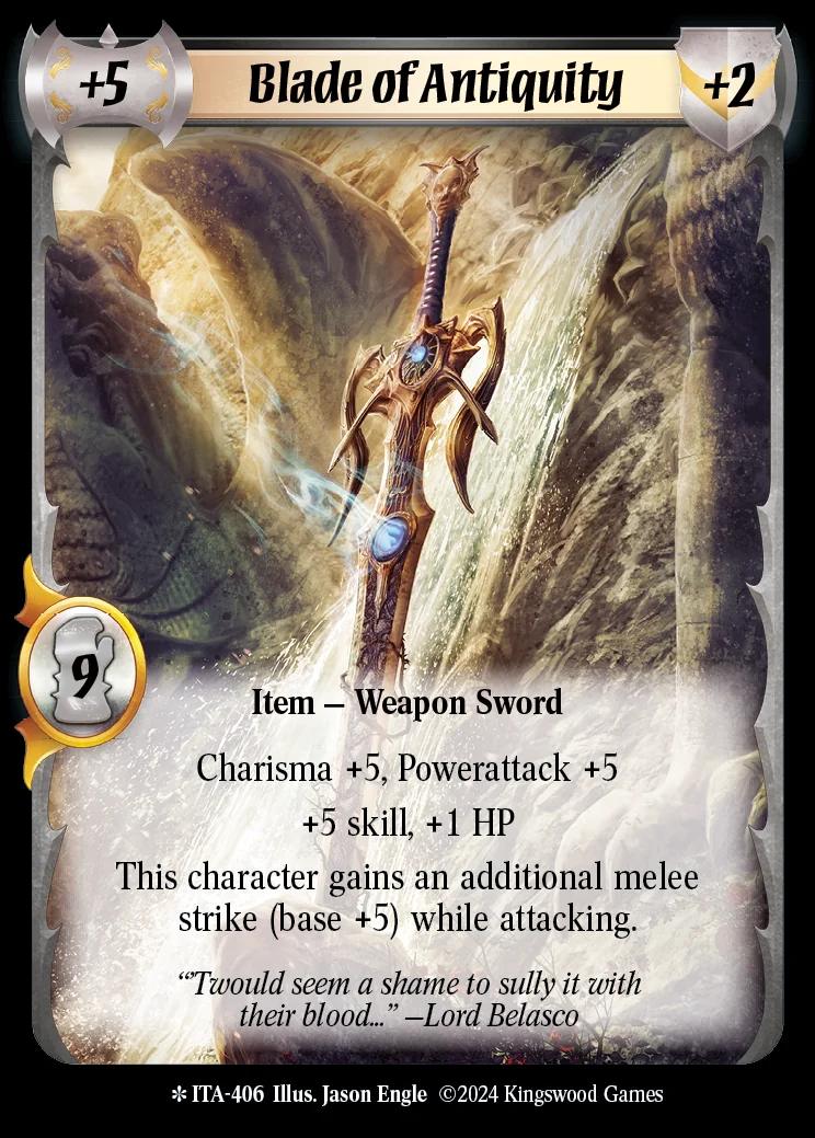 Blade of Antiquity (Extended Art)