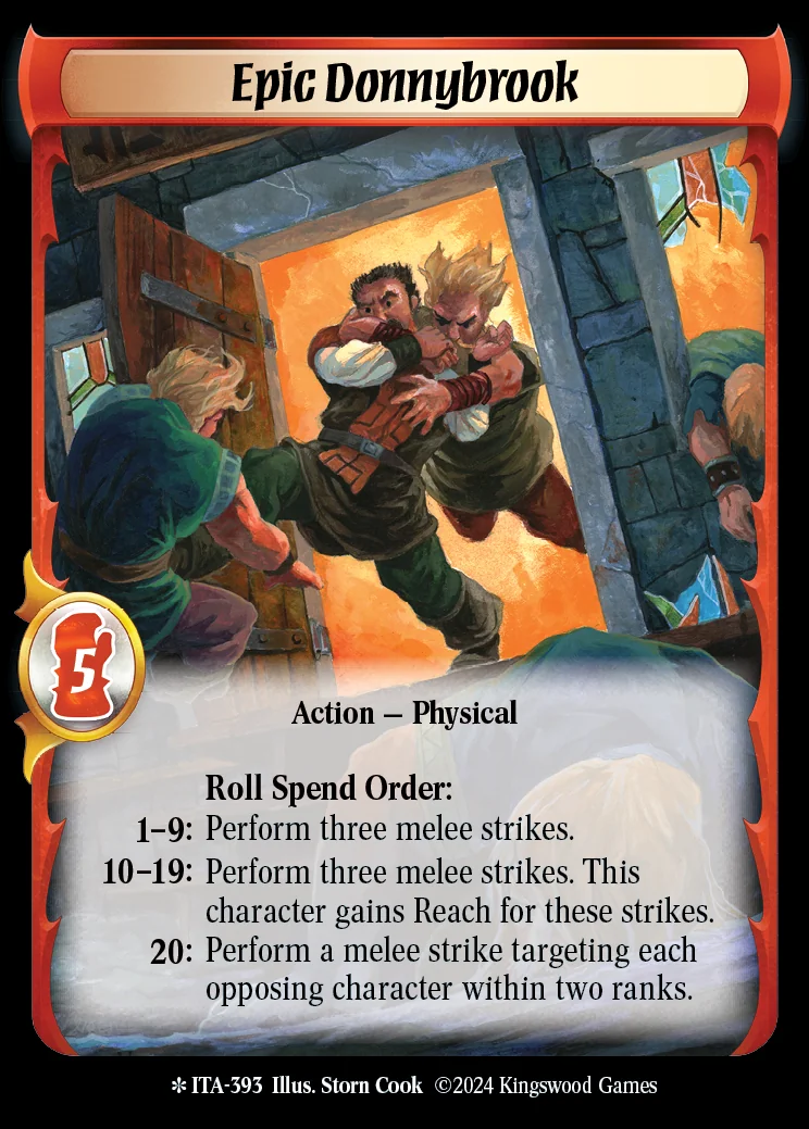 Epic Donnybrook (Extended Art)