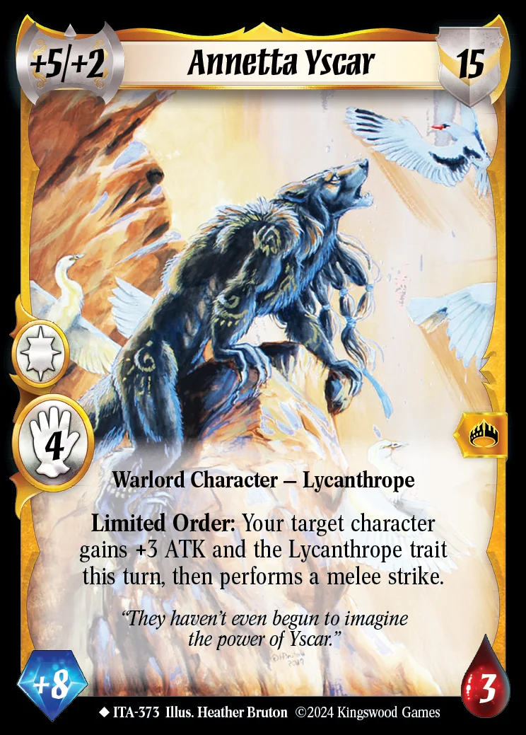 Annetta Yscar (Extended Art)