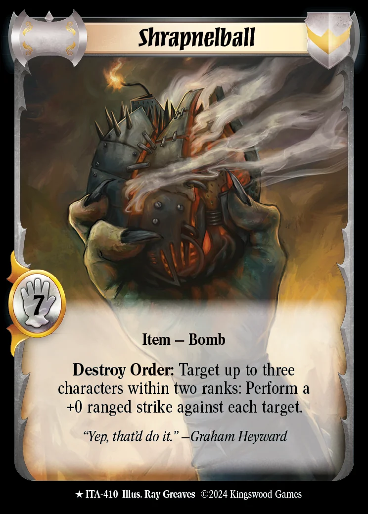 Shrapnelball (Extended Art)