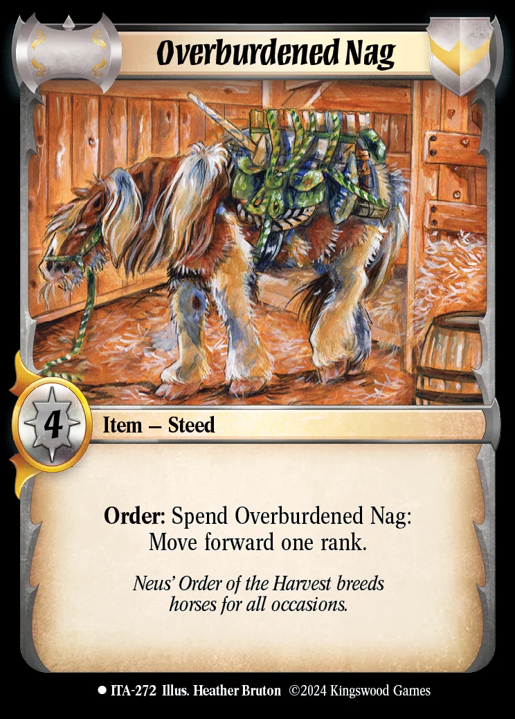 Overburdened Nag